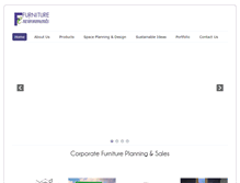 Tablet Screenshot of furnitureenvironments.com